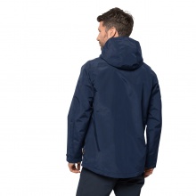 Jack Wolfskin Hiking All-Season Jacket Three Peaks (waterproof) indigo blue Men